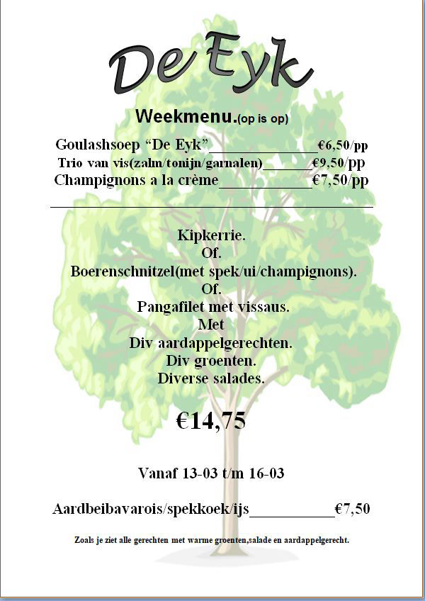 16 tot en met 23 september