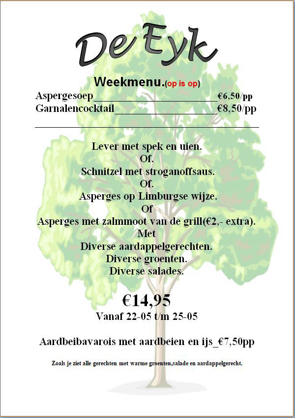 16 tot en met 23 september