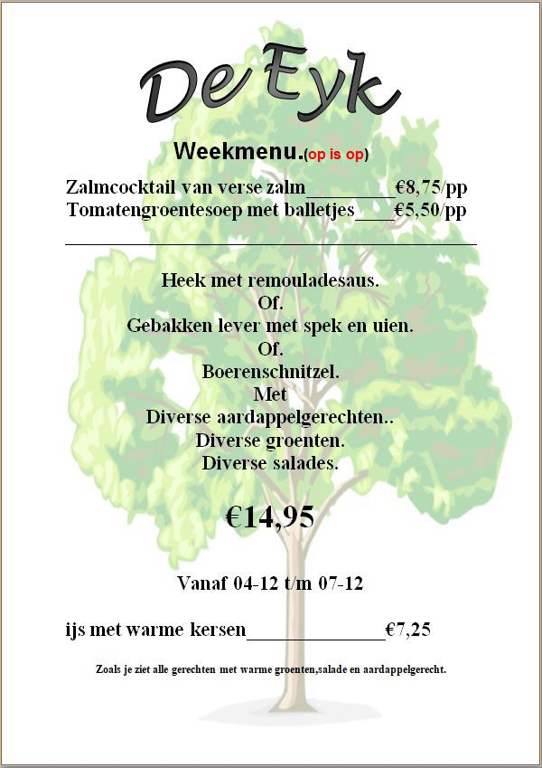 16 tot en met 23 september