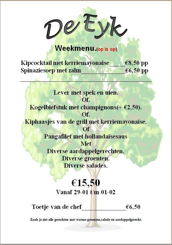 16 tot en met 23 september